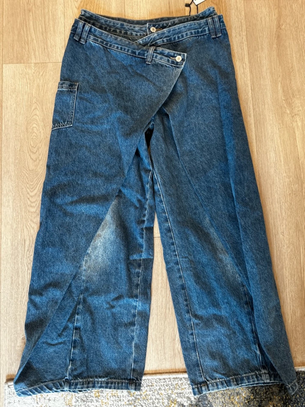 NEW WITH TAGS – Commense Wide-Leg Denim Jeans L